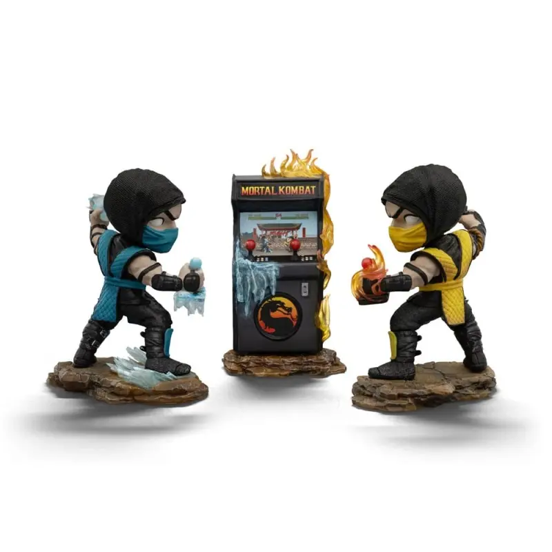 Mortal Kombat figurines Mini Co. PVC Scorpion vs. Subzero Arcade Set 15 cm | 0618231956043
