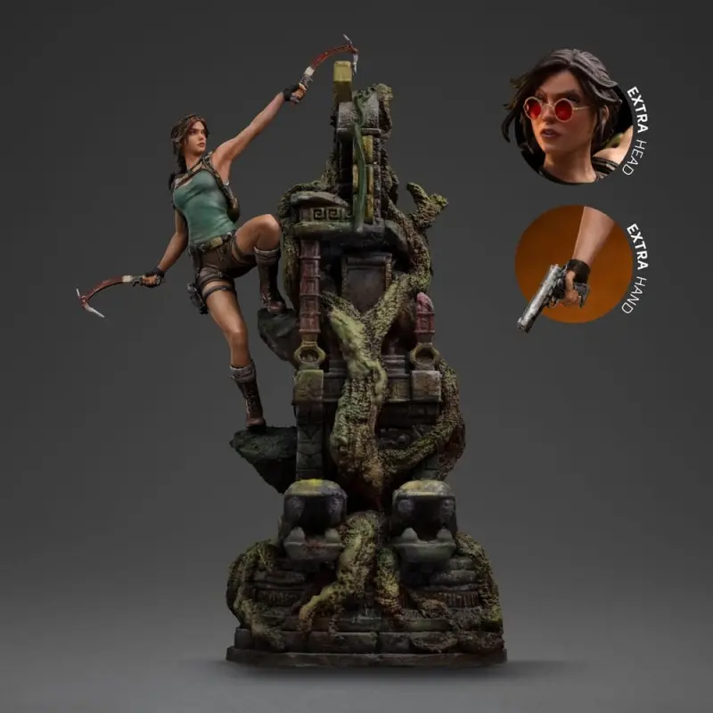 Tomb Raider statuette 1/10 Deluxe Art Scale Lara Croft 36 cm   | 0618231956081