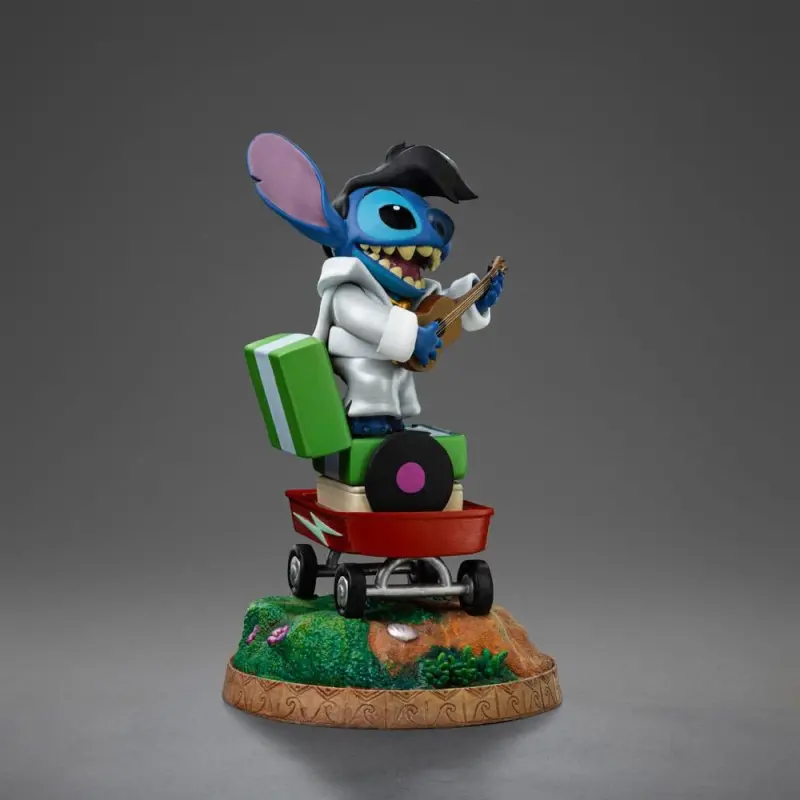 Lilo & Stitch statuette 1/10 Art Scale Stitch King of Rock 17 cm   | 0618231956104