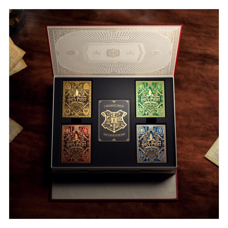Harry Potter Jeu de cartes à jouer Box Set (4 decks)