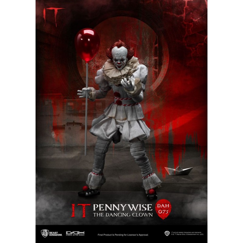 « Il » figurine Dynamic Action Heroes 1/9 Pennywise 21 cm