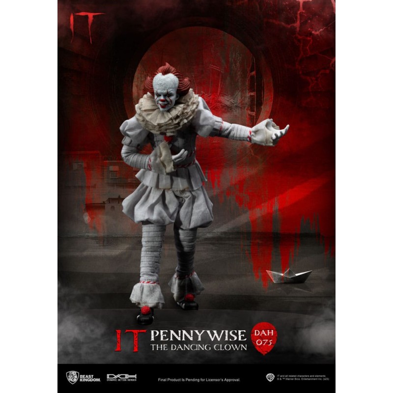 « Il » figurine Dynamic Action Heroes 1/9 Pennywise 21 cm