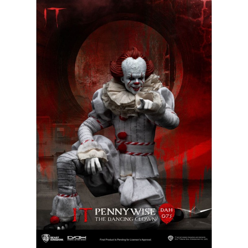 « Il » figurine Dynamic Action Heroes 1/9 Pennywise 21 cm