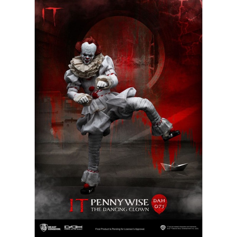 « Il » figurine Dynamic Action Heroes 1/9 Pennywise 21 cm