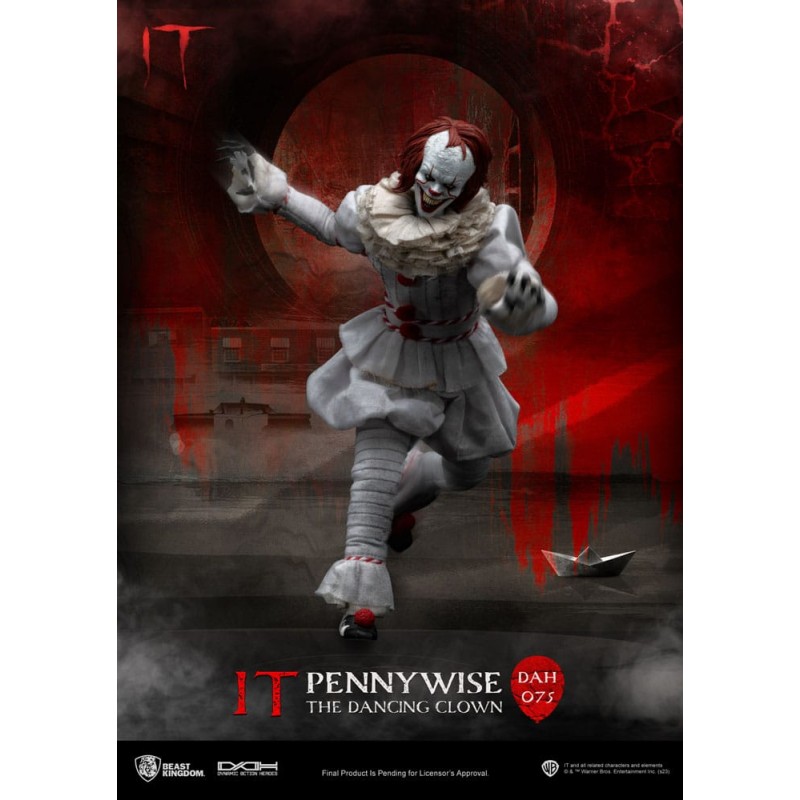 « Il » figurine Dynamic Action Heroes 1/9 Pennywise 21 cm