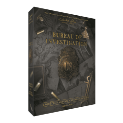 jeu : Bureau of Investigation : Enquêtes à Arkham & Autres Contrées éditeur : Space Cowboys version française