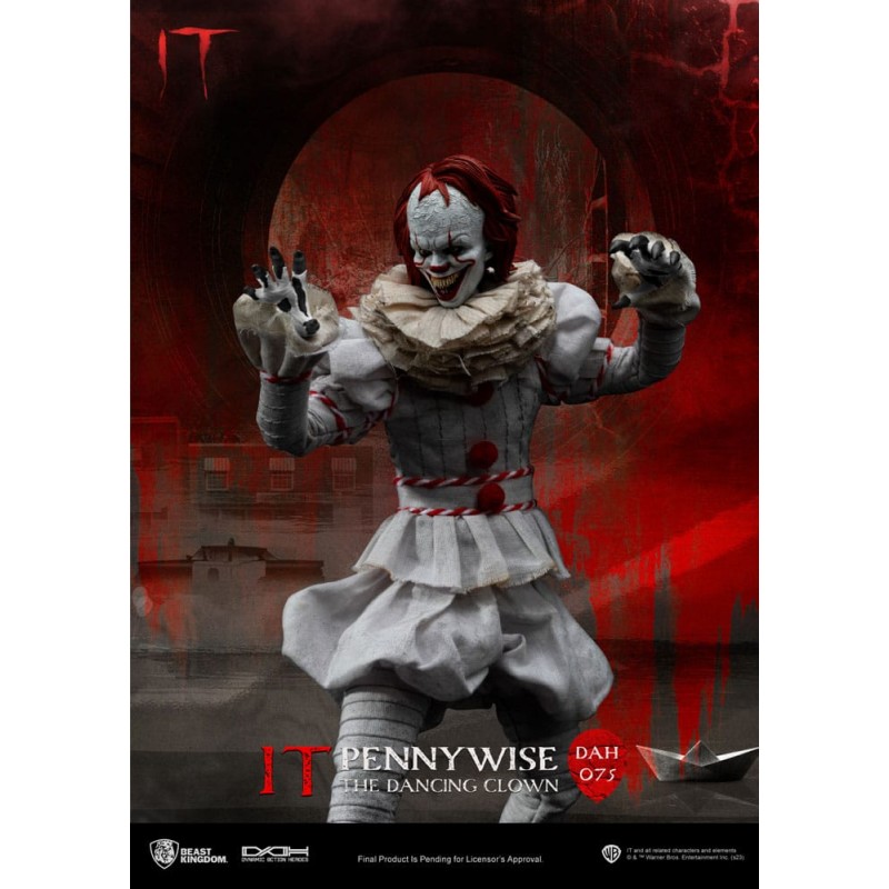 « Il » figurine Dynamic Action Heroes 1/9 Pennywise 21 cm