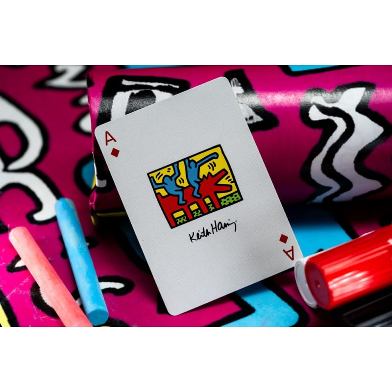 Keith Haring jeu de cartes à jouer 