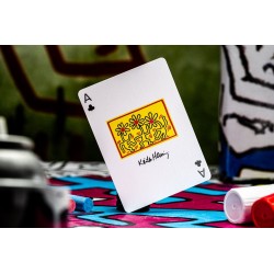 Keith Haring jeu de cartes à jouer 