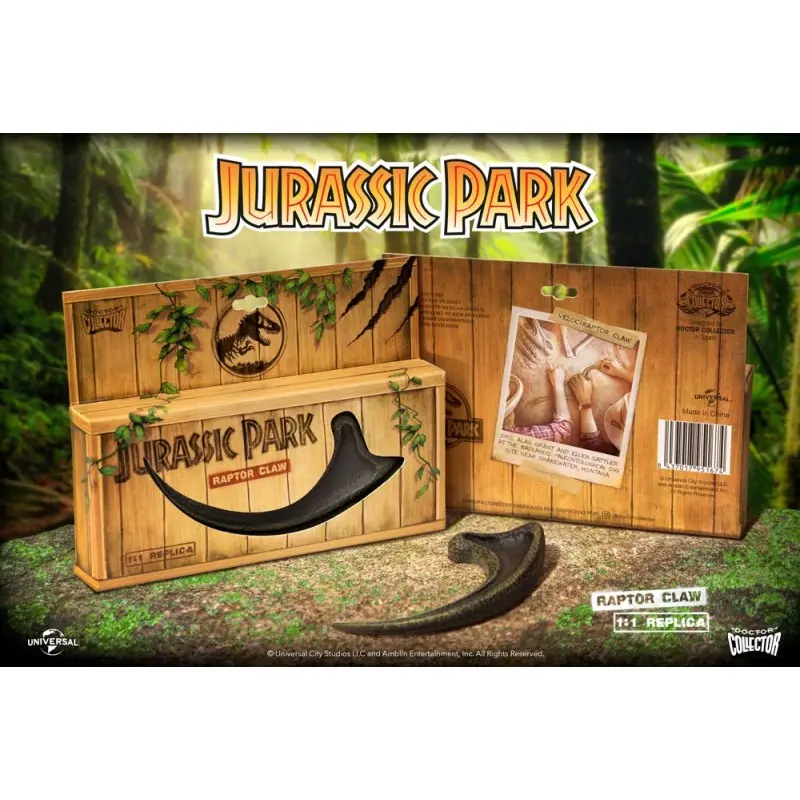 Jurassic Park réplique 1/1 griffe Raptor  | 8437017951674