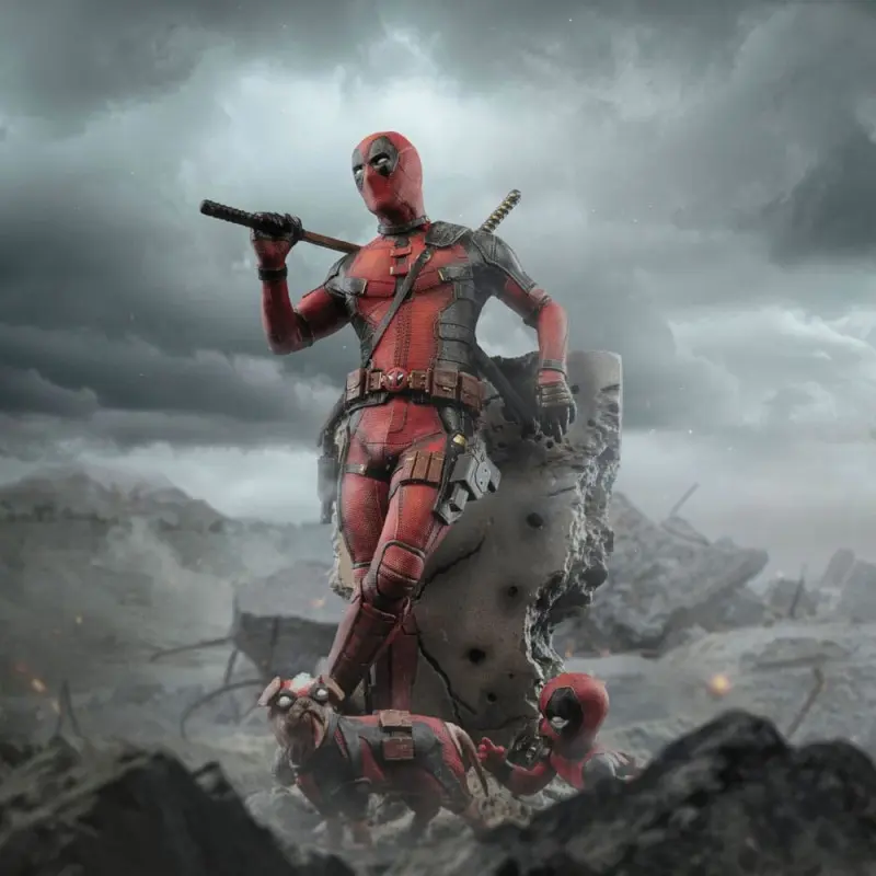 Deadpool 3 statuette 1/10 Art Scale Deadpool 21 cm    | 0618231956302