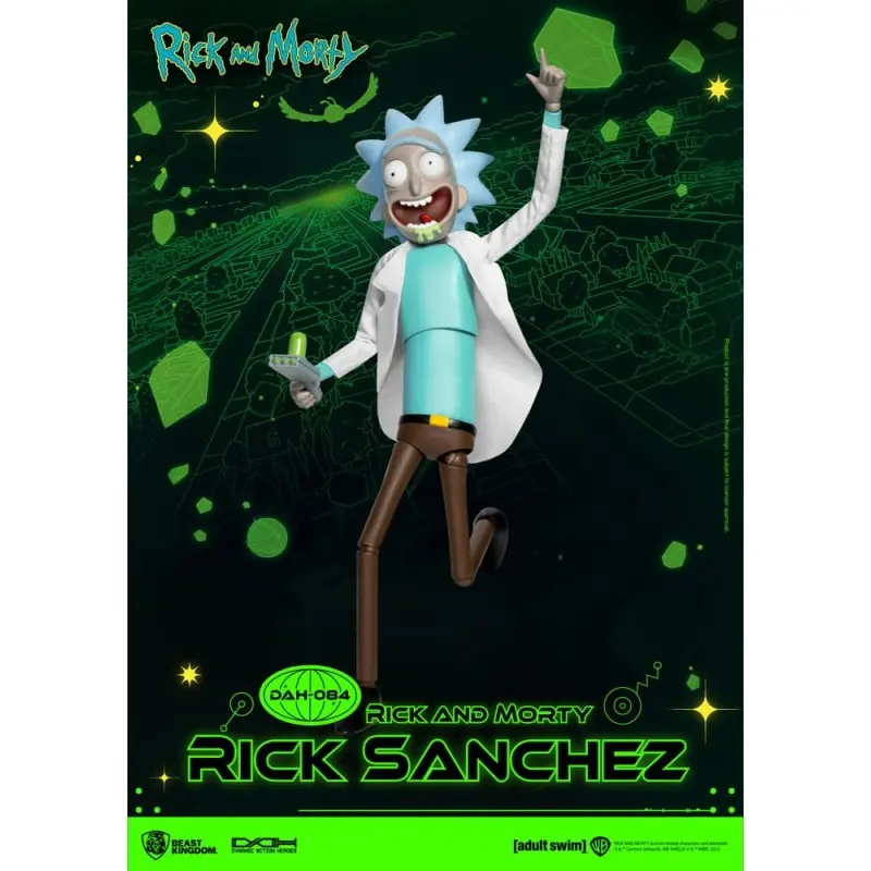 Rick and Morty figurine Dynamic Action Heroes 1/9 Rick Sanchez 23 cm | 4711385241143