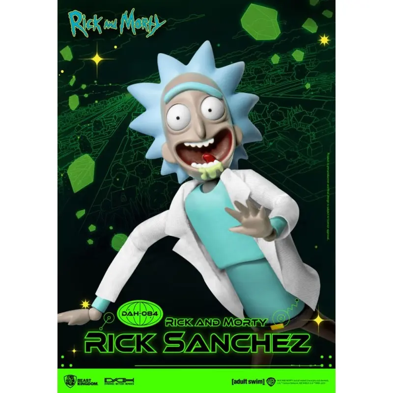 Rick and Morty figurine Dynamic Action Heroes 1/9 Rick Sanchez 23 cm | 4711385241143