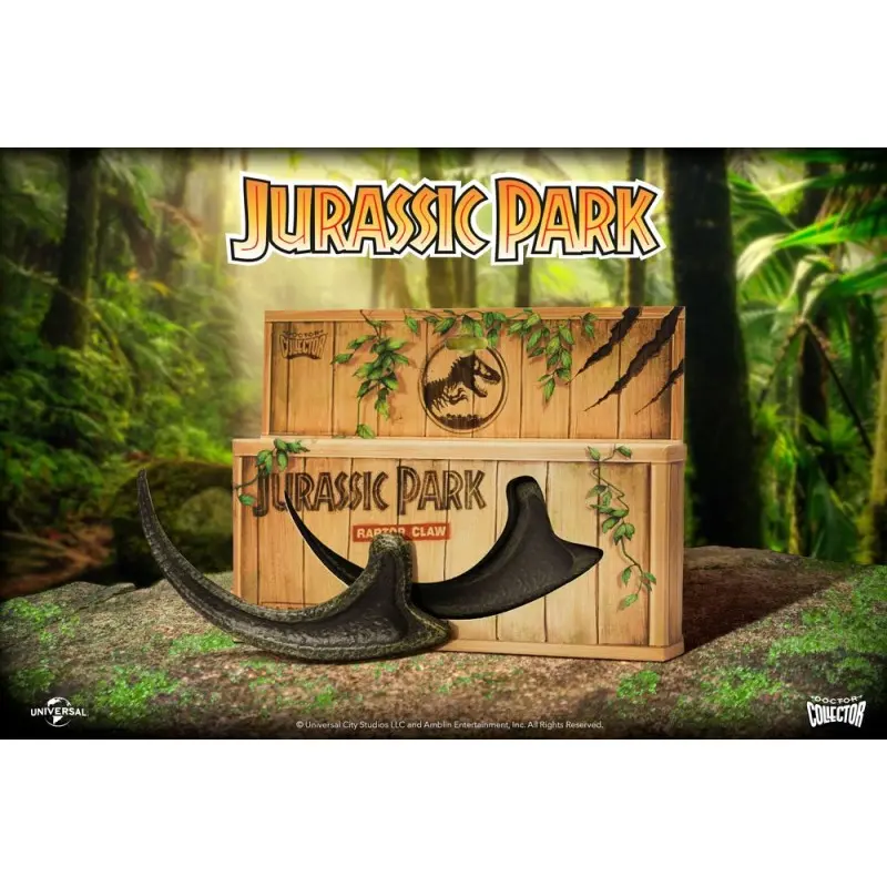 Jurassic Park réplique 1/1 griffe Raptor  | 8437017951674