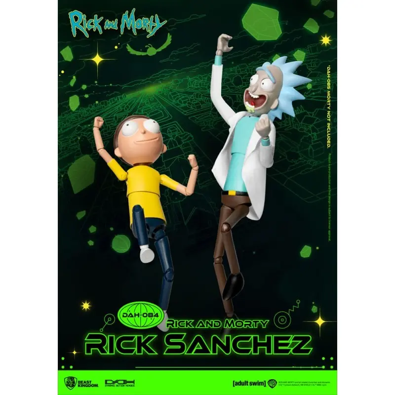 Rick and Morty figurine Dynamic Action Heroes 1/9 Rick Sanchez 23 cm | 4711385241143