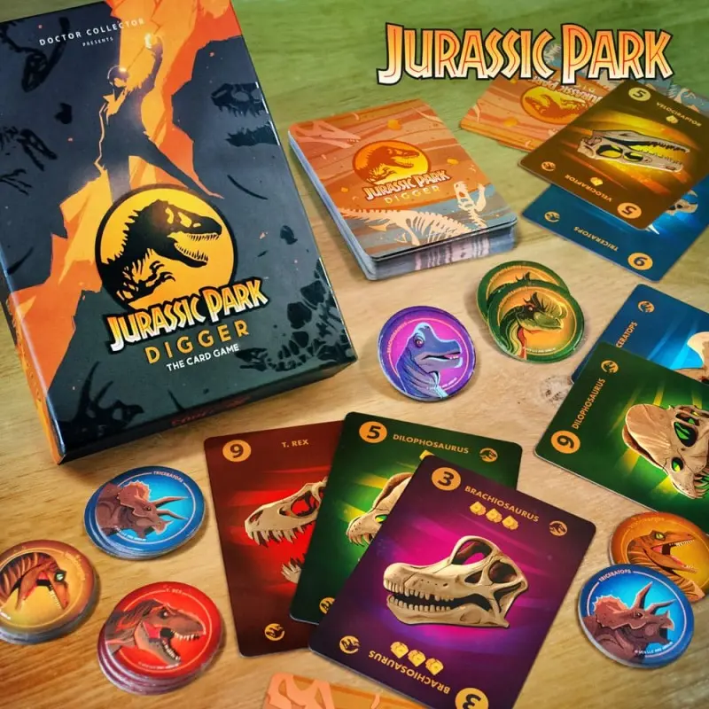 Jurassic Park jeu de cartes Digger | 8437017951872