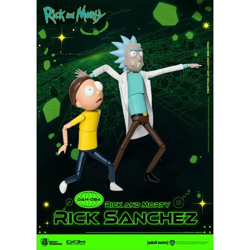 Rick and Morty figurine Dynamic Action Heroes 1/9 Rick Sanchez 23 cm | 4711385241143