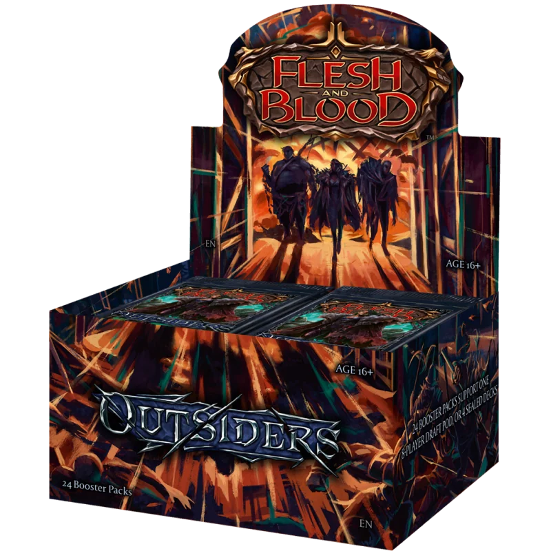 Flesh & Blood
Outsiders Booster Display (24 Packs) - EN
Uitgever: Legend Story Studios
Engelse versie