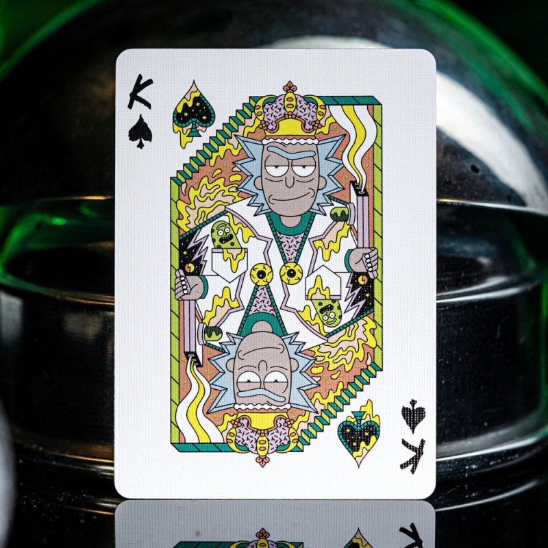 Rick and Morty jeu de cartes à jouer 