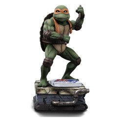 Tortues Ninja statuette 1/10 Art Scale Michelangelo 19 cm      