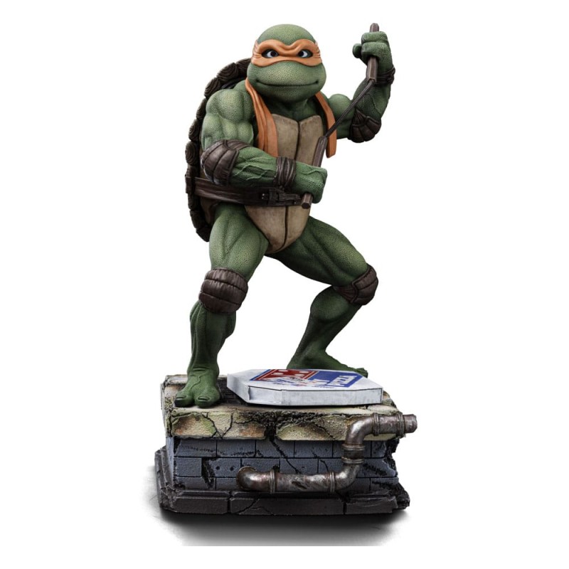 Tortues Ninja statuette 1/10 Art Scale Michelangelo 19 cm      