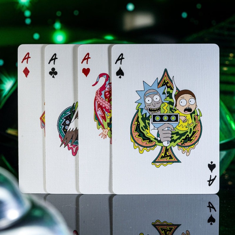 Rick and Morty jeu de cartes à jouer 