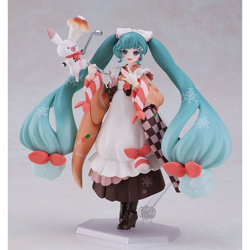 Character Vocal Series 01: Hatsune Miku figurine Figma Snow Miku: Winter Delicacy Ver. 14 cm | 4545784069639