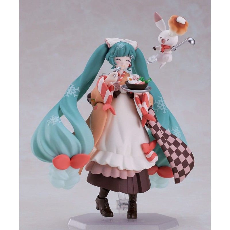 Character Vocal Series 01: Hatsune Miku figurine Figma Snow Miku: Winter Delicacy Ver. 14 cm | 4545784069639