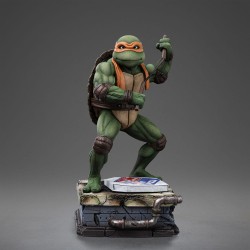 Tortues Ninja statuette 1/10 Art Scale Michelangelo 19 cm      