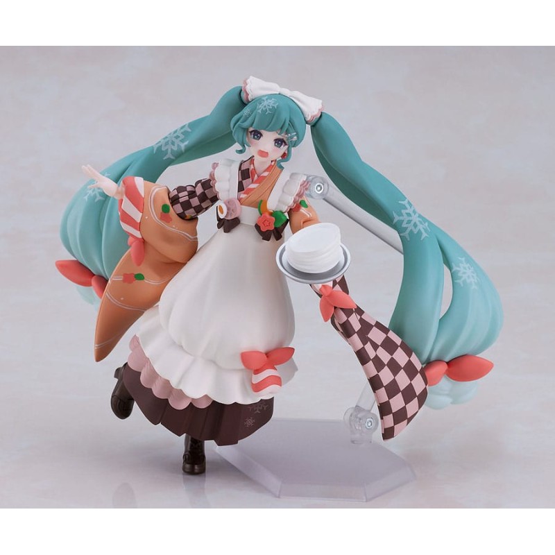 Character Vocal Series 01: Hatsune Miku figurine Figma Snow Miku: Winter Delicacy Ver. 14 cm | 4545784069639