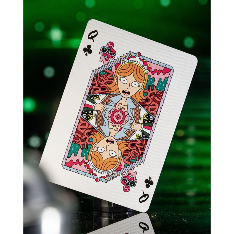 Rick and Morty jeu de cartes à jouer 