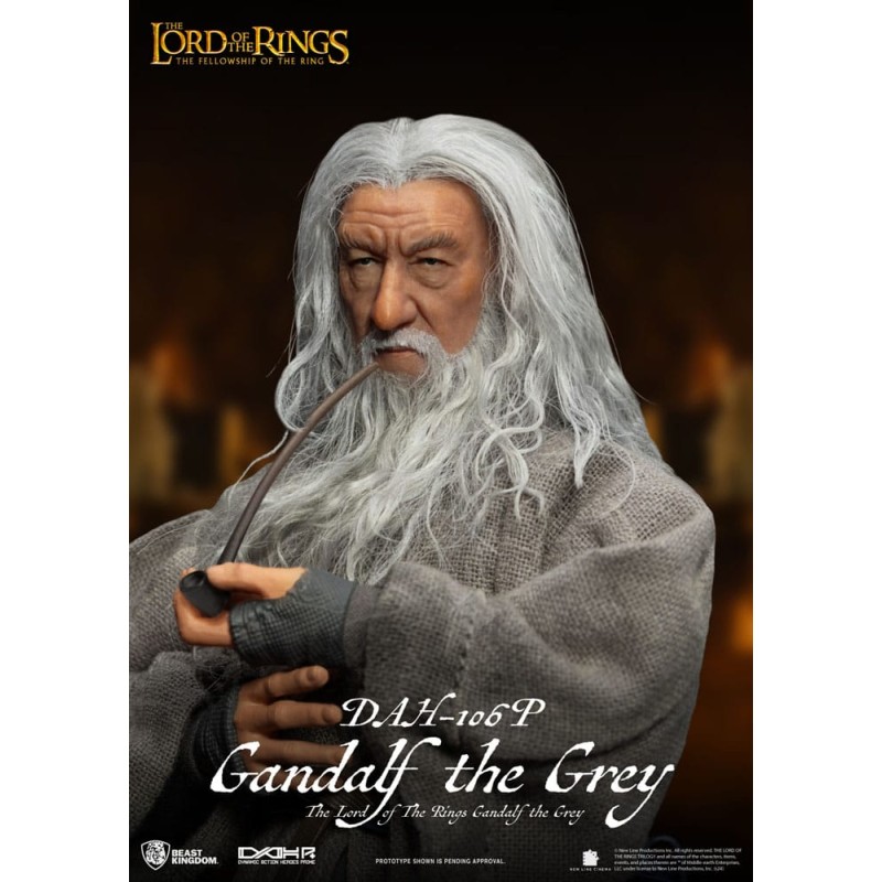 Le Seigneur des Anneaux figurine Dynamic Action Heroes 1/9 Gandalf le Gris 21 cm 