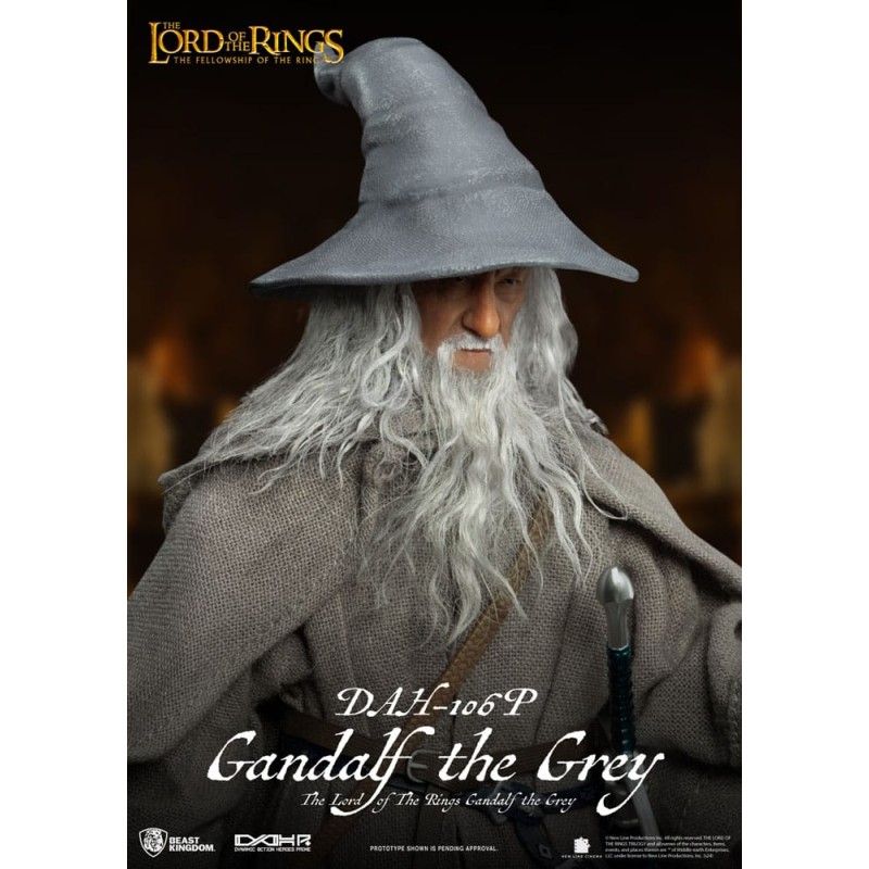 Le Seigneur des Anneaux figurine Dynamic Action Heroes 1/9 Gandalf le Gris 21 cm 