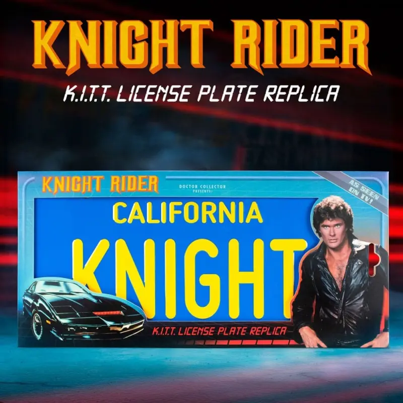 Knight Rider plaque d'immatriculation | 8437017951728