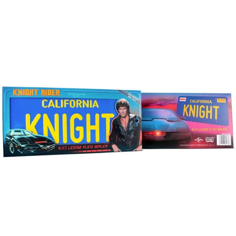 Knight Rider plaque d'immatriculation | 8437017951728