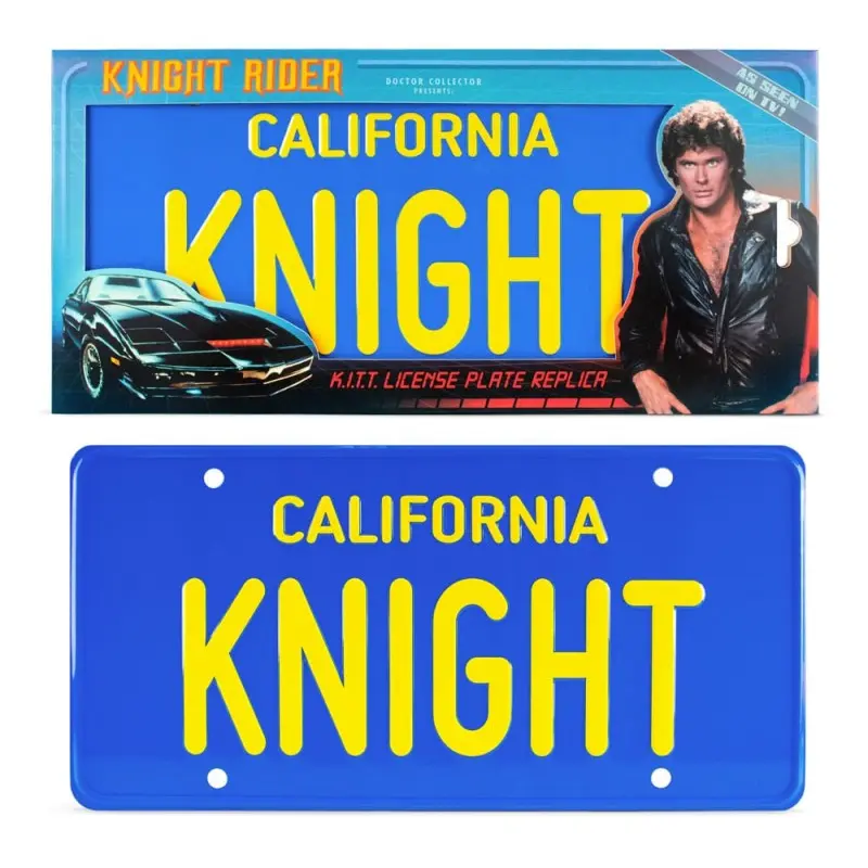 Knight Rider plaque d'immatriculation | 8437017951728