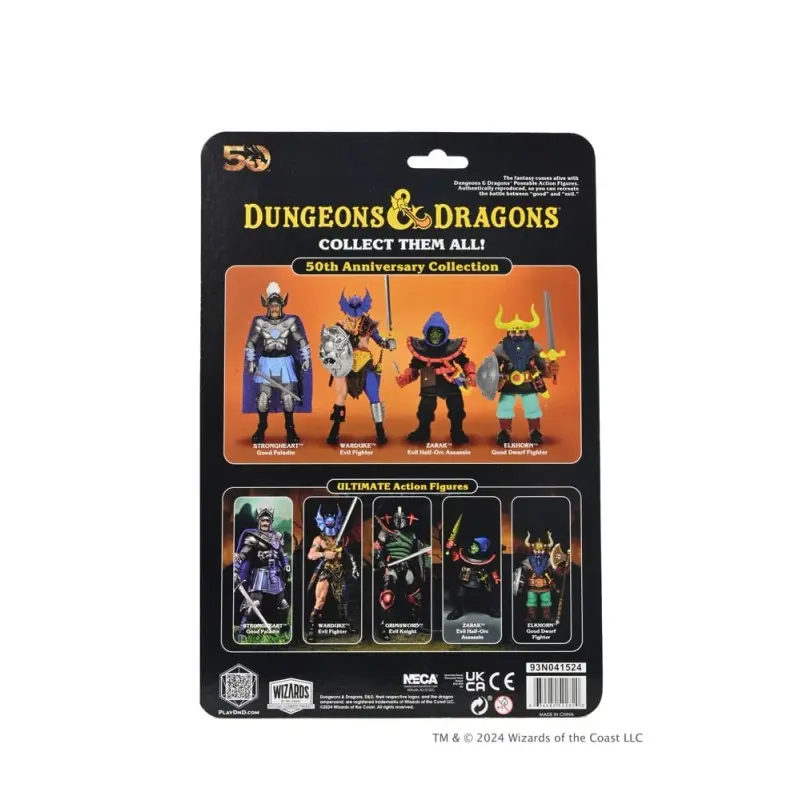 Dungeons and Dragons figurine 50th Anniversary Elkhorn on Blister Card 18 cm | 0634482522820