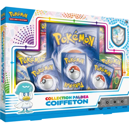 jcc / tcg : Pokémon produit : Coffret V - Collection Paldea FR éditeur : Pokémon Company International version française