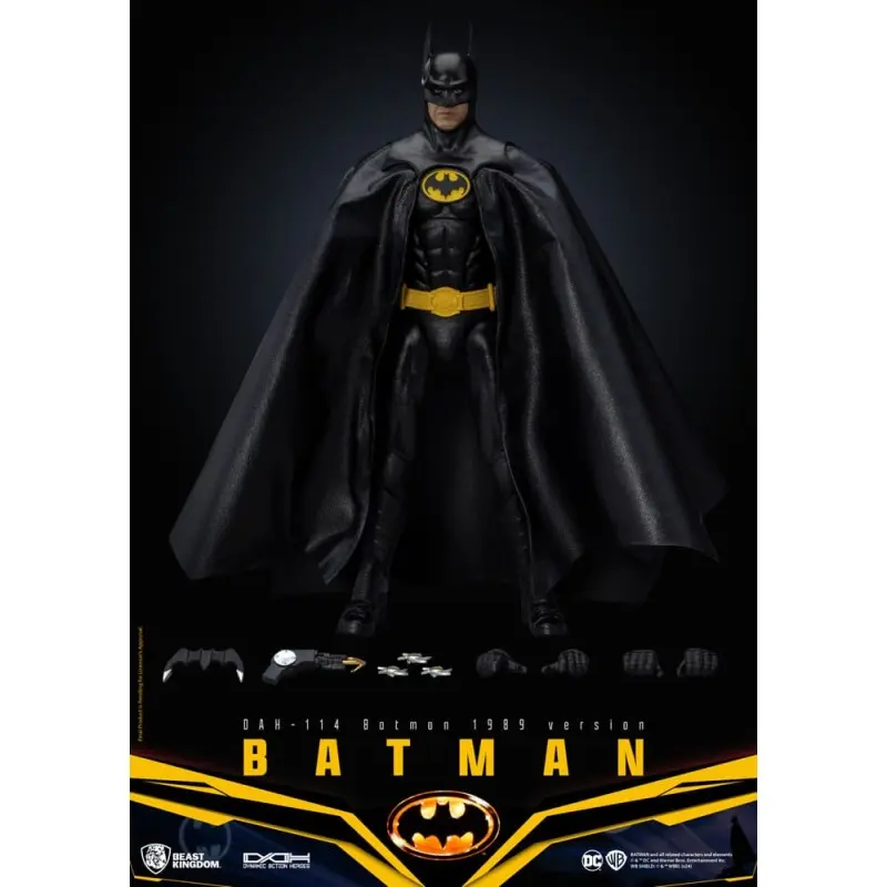 DC Comics figurine Dynamic Action Heroes 1/9 Batman 1989 Ver. 21 cm | 4711385245967