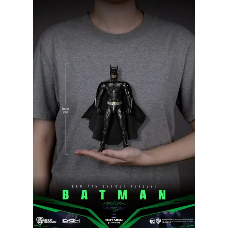 DC Comics figurine Dynamic Action Heroes 1/9 Batman (Batman Forever) 21 cm | 4711385245974