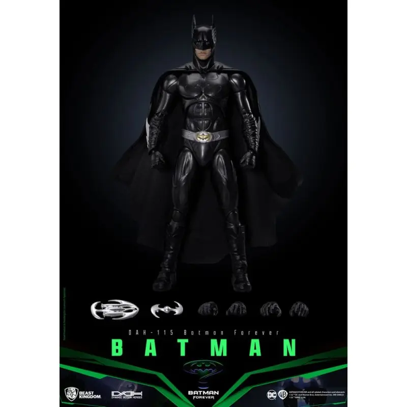 DC Comics figurine Dynamic Action Heroes 1/9 Batman (Batman Forever) 21 cm | 4711385245974