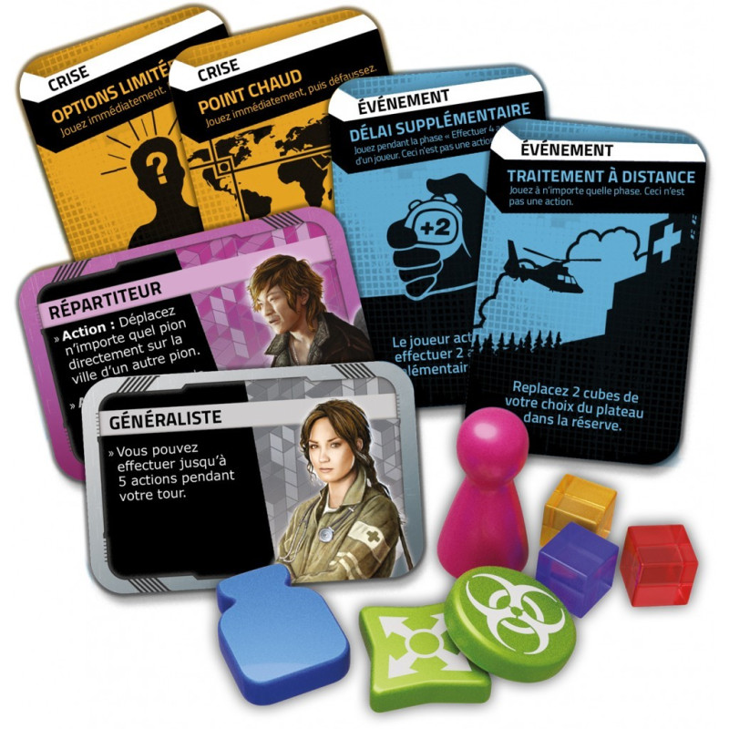 jeu : Pandemic - Zone Rouge - Amerique du Nord
éditeur : Z-Man Games
version française