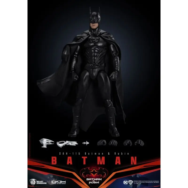 DC Comics figurine Dynamic Action Heroes 1/9 Batman (Batman & Robin) 21 cm | 4711385245981