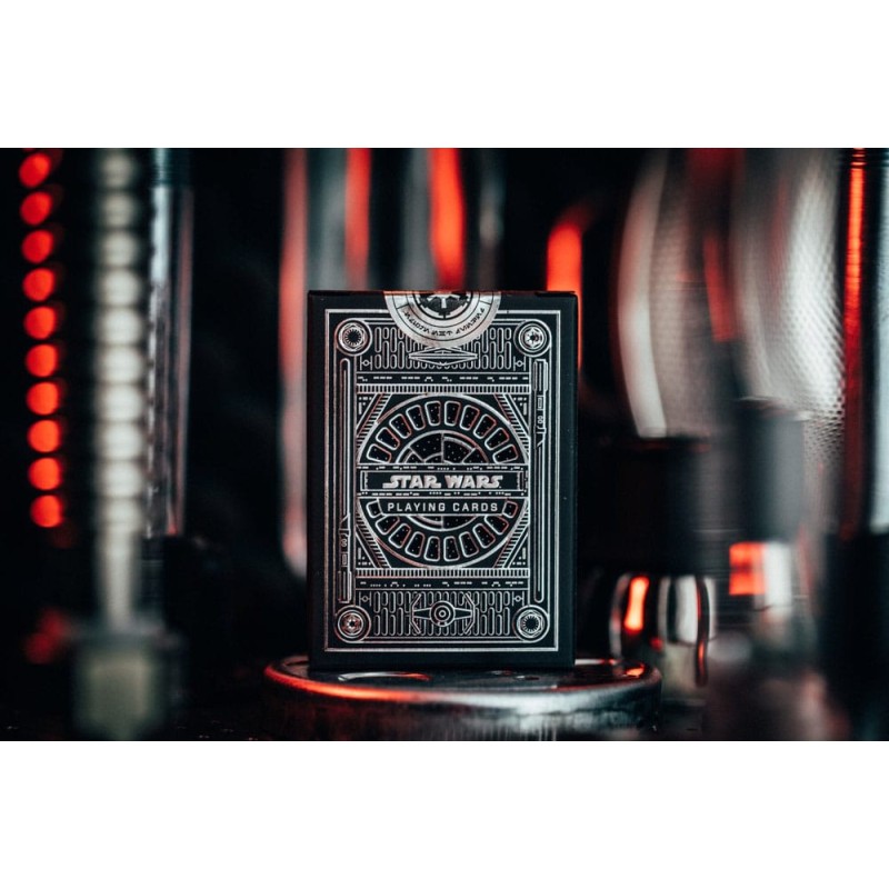 Star Wars jeu de cartes à jouer Silver Edition Dark Side