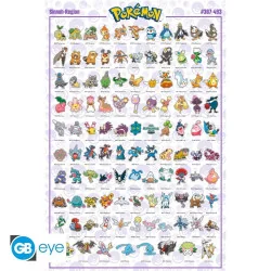 Licentie: Pokémon
Product: Pokémon - Sinnoh Pokémon Poster Nederlands
Merk: Gb Eye