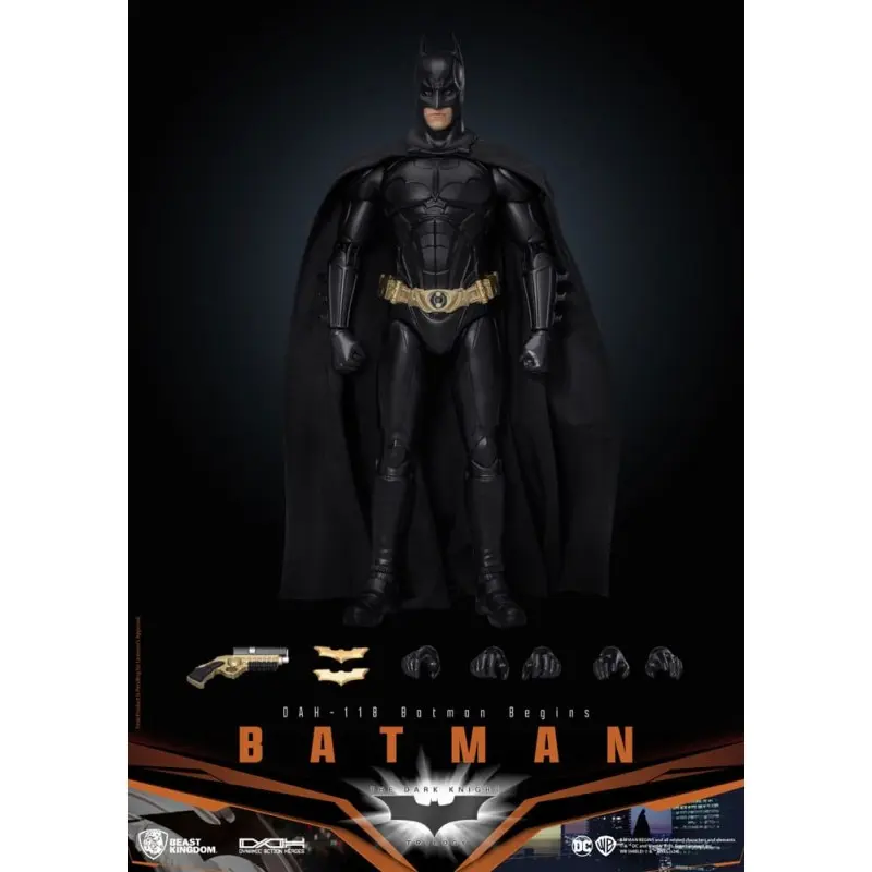 DC Comics figurine Dynamic Action Heroes 1/9 Batman (Batman Begins) 21 cm | 4711385246001