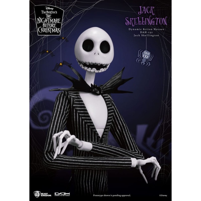 L'Étrange Noël de monsieur Jack figurine Dynamic Action Heroes 1/9 Jack 21 cm