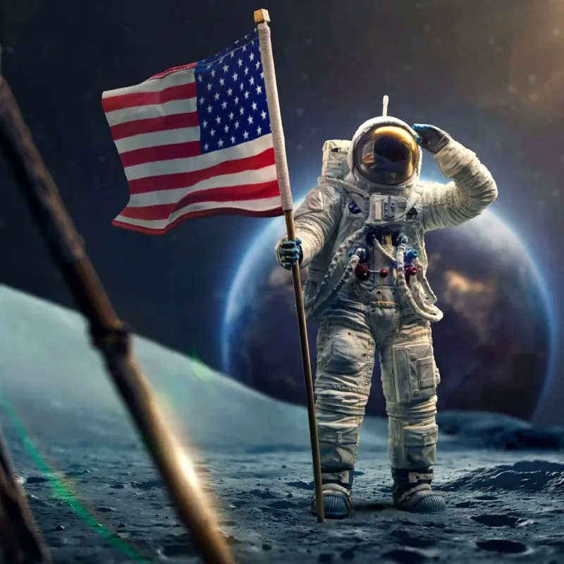 NASA statuette 1/10 Art Scale Apollo 11 Astronaut 23 cm | 0618231956432