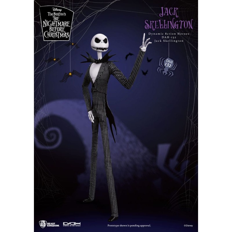 L'Étrange Noël de monsieur Jack figurine Dynamic Action Heroes 1/9 Jack 21 cm