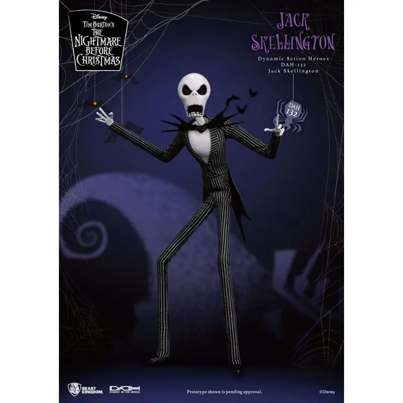 L'Étrange Noël de monsieur Jack figurine Dynamic Action Heroes 1/9 Jack 21 cm | 4711385250480